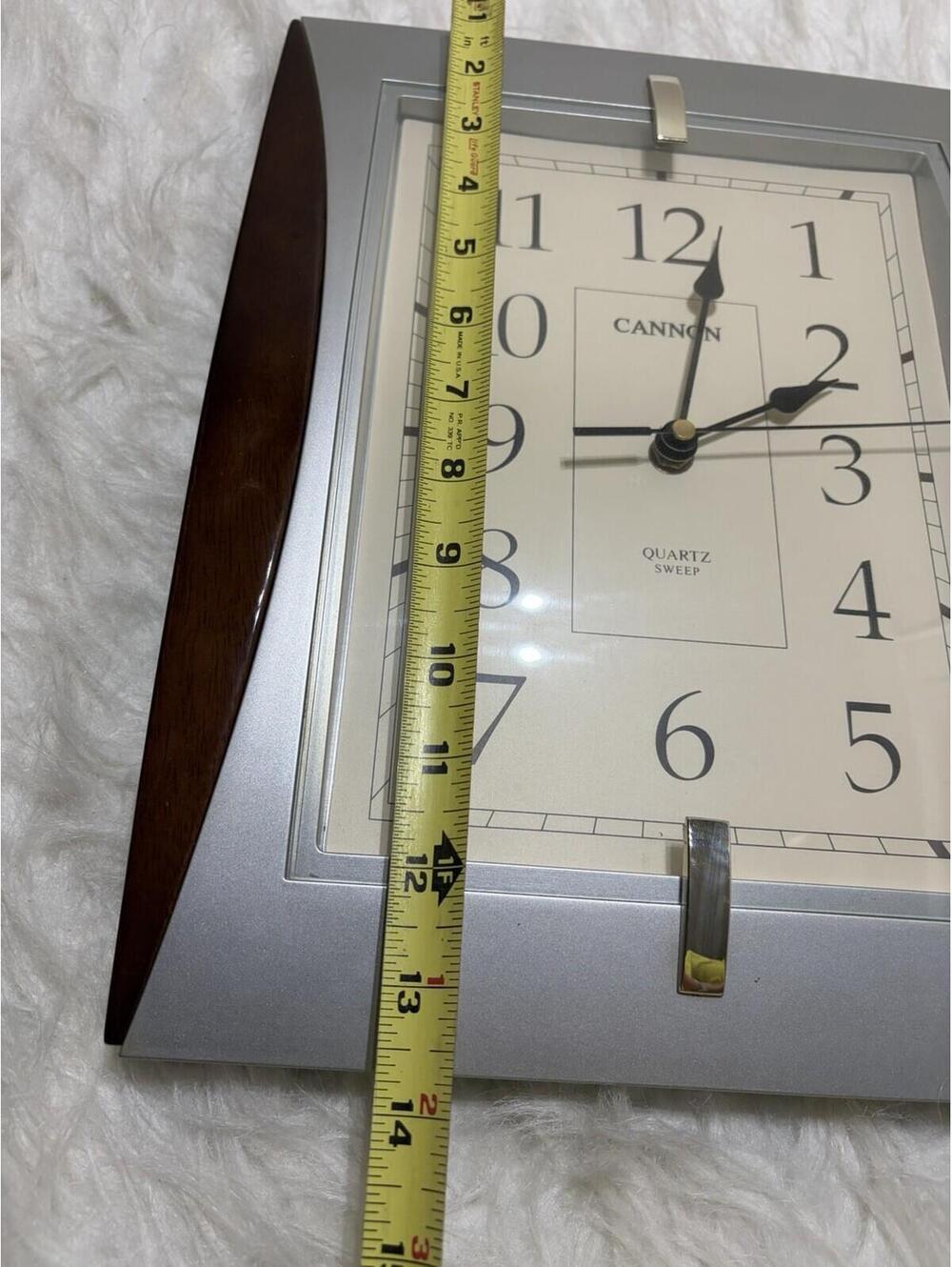 Vintage Cannon Quartz Sweep Wall Clock - Works - Picture 5 of 6